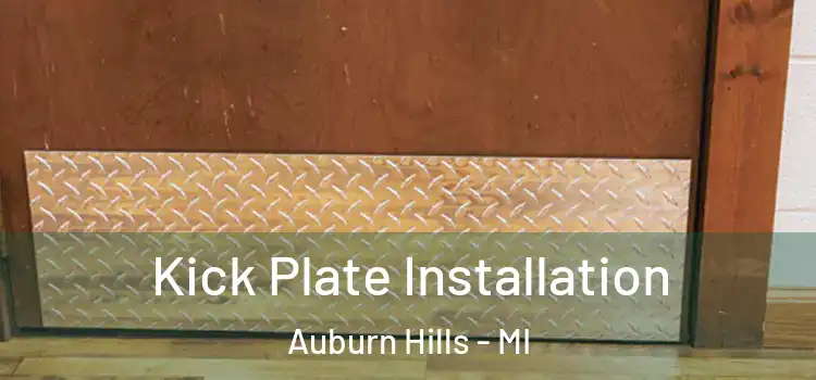 Kick Plate Installation Auburn Hills - MI